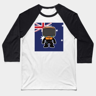 Daniel Ricciardo Custom Bobblehead - 2022 Season Flag Edition Baseball T-Shirt